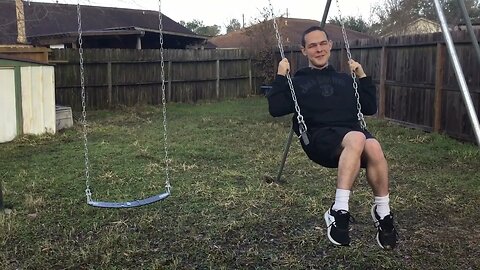 Swinging for the first time