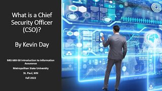 What is a Chief Security Officer (CSO)?