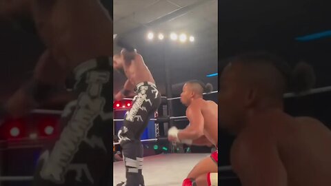 Myles Hawkins' Athletic Brilliance in the Ring 👀
