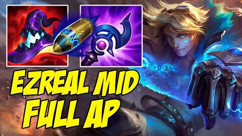 EZREAL MID FULL AP - VENHA SE SURPREENDER COM ESSE DANO