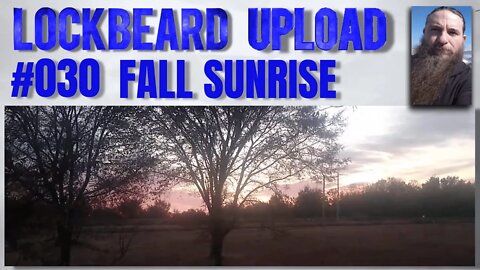 UPLOAD #030 Fall Sunrise