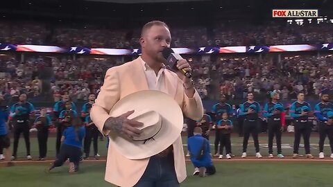 Cody Johnson Sings “The Star-Spangled Banner” At MLB All-Star Game