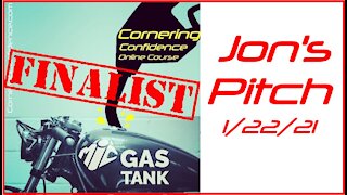 Cornering Confidence Gas Tank Competition Pitch