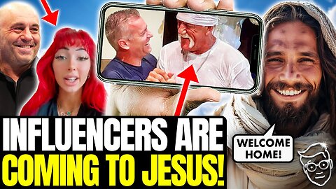 REVIVAL: Joe Rogan: 'We Need Jesus!' Only Fans Model DELETES Account for Christ, Hulk Hogan Baptized