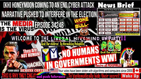 Ep. 3424b-[KH] Honeymoon Coming To An End,Cyber Attack Narrative Pushed To Interfere In The Election