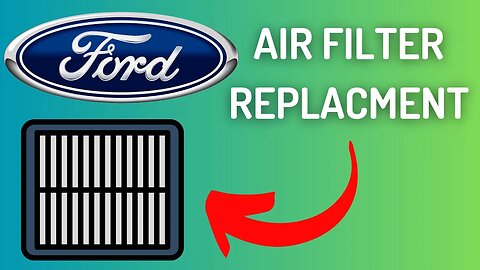 How To Replace Engine Air Filter Ford Escape 2013-2019