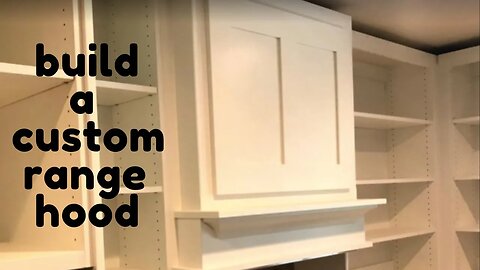 Make a statement with this clean and simple shaker hood.