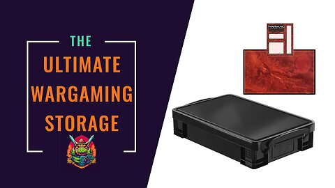 WarMag Magnetic Storage - The Ultimate Solution for Miniature Wargaming