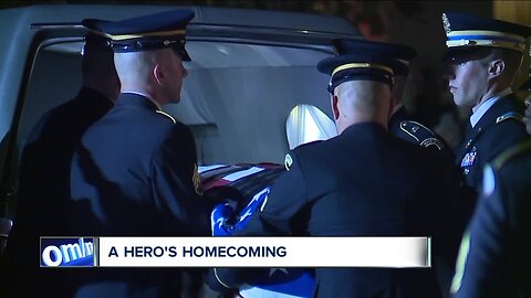 Conneaut hero soldier's body returns with a hometown procession