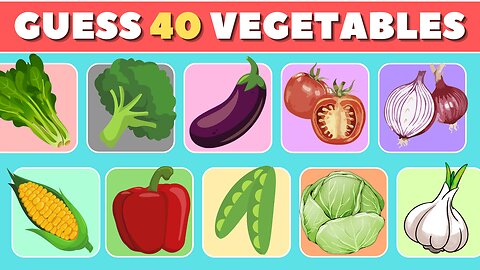 Guess The Vegetable in 3 Seconds 🥕🍆 | Vegetable Quiz from Easy to Impossible