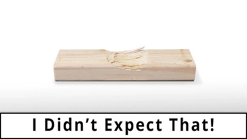 Well I Didn't Expect That To Happen! | Woodworking Project