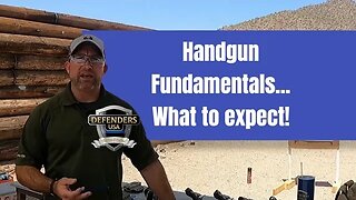 Handgun Fundamentals - What you can expect in a Handgun Fundamentals course with @defenders-usa