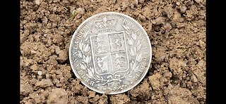 Big Silver Crown Metal Detecting