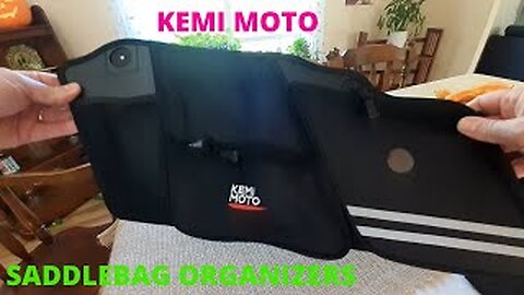 KEMIMOTO SADDLEBAG ORGANIZER FOR HARLEY DAVIDSON TOURING MODELS