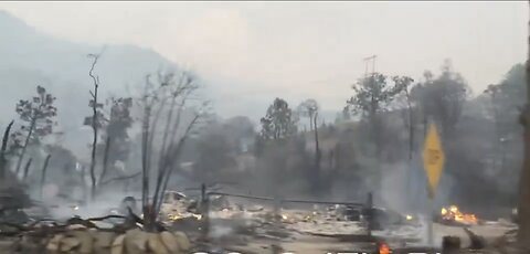 CALIFORNIA HAVILAH TOWN🔥🌳🏘️🔥🌲RAVAGED BY WILDFIRE🔥🏕️🔥🏡💫