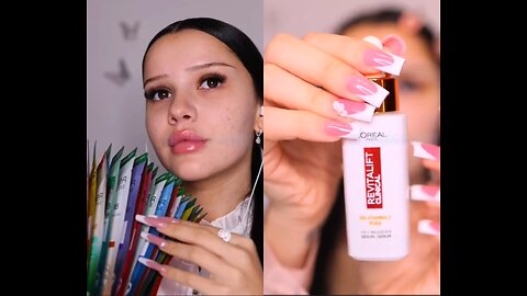 [Asmr] Nadina Ioana skincare routine l #asmrsounds #skincare