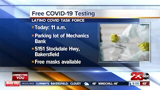 Latino COVID Task Force hosts more free testing