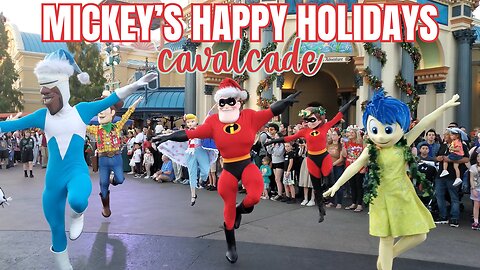 Festival of the Holidays Parade Mickey's Happy Holidays | Disney California Adventure | MagicalDnA