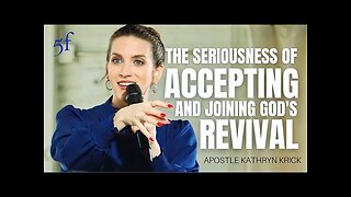The Seriousness of Accepting & Joining God's Revival