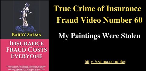 True Crime of Insurance Fraud Video Number 60
