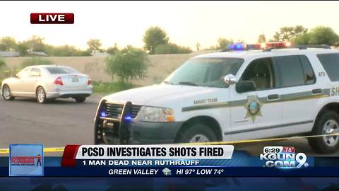 PCSD: One person dead, deputies investigating shots fired call
