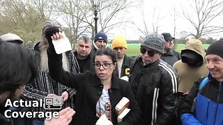 Pages of the Quran ripped by Hatun Tash | SPEAKERS' CORNER | 3rd April 2022