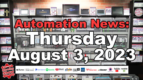 August 3 News: Actuators, GracePort, PhotoEyes, Slip Rings, Node-RED, Digital Twin, Q-Silicon & more