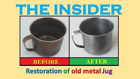 Restoration of old metal Jug || The Insider