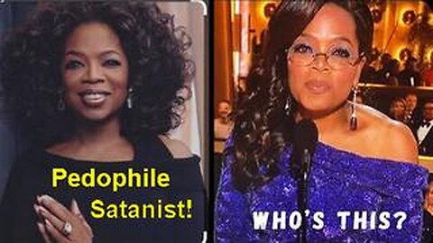 SURPRISE! Pedophile Satanist Oprah Winfrey Has also Been Cloned And Replaced!