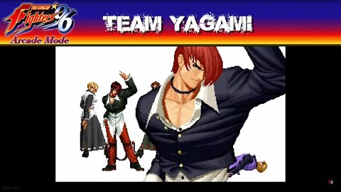 King of Fighters 96: Arcade Mode - Team Yagami