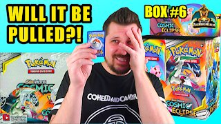 Cosmic Eclipse Booster Case (Box 6) | Charizard Hunting | Pokemon Opening