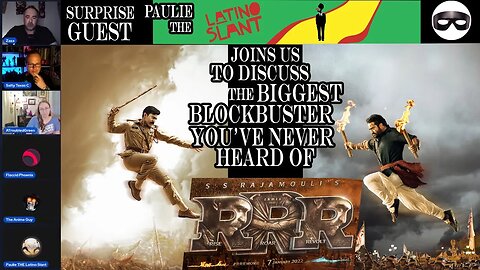 Discussing S. S. Rajamouli's masterpiece RRR (Rise, Roar, Revolt) with Paulie the Latino Slant!