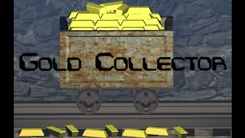 Gold Collector jogo criado no upbge do blender