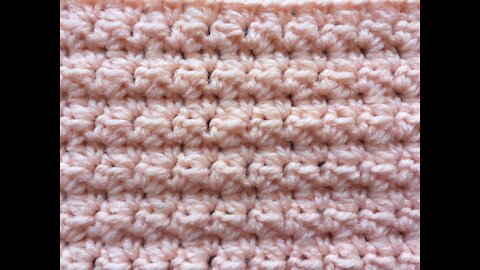 Crochet Blanket Stitch | ONE ROW REPEAT