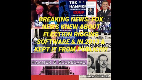 SHOCKING REPORT: FOX NEWS KNEW ABOUT ELECTION RIGGING SINCE 2013 & COVERED IT UP