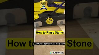 How to Rinse Stone After Polishing * Stone Care Class