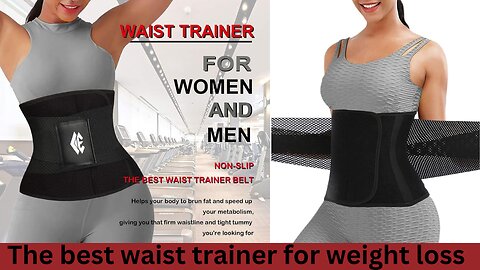Waist Trimmer Weight Loss Ab Belt - Slimming Body Shaper