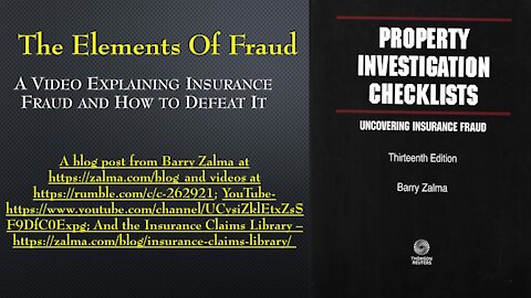 The Elements of Fraud