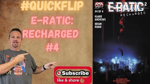 E-Ratic: Recharged #4 AWA #QuickFlip Comic Book Review Kaare Andrews #shorts