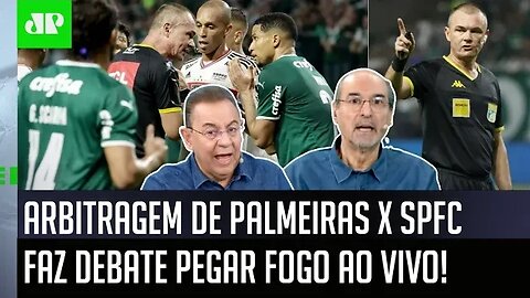 "VIROU UM CIRCO, UMA PALHAÇADA!" VAR e ARBITRAGEM são DETONADOS após Palmeiras x São Paulo!