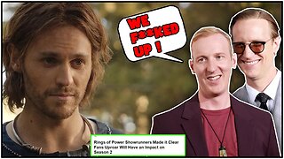 Rings of Power Showrunners Finally admit they were WRONG !