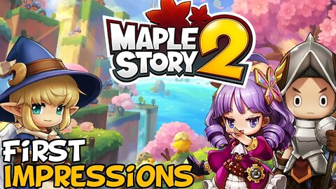 MapleStory 2 First Impressions "Is It Worth Playing?"