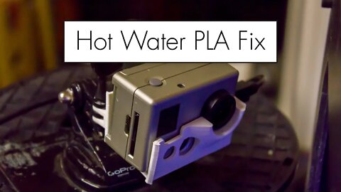 Fix Warped PLA Prints with Hot Water