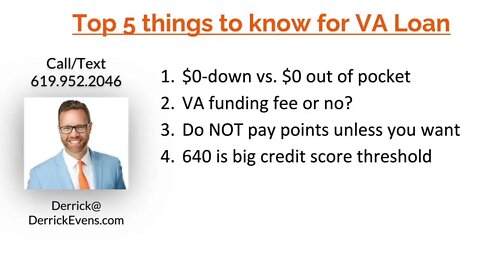 Top 5 things you need to know before you buy a home with a VA loan