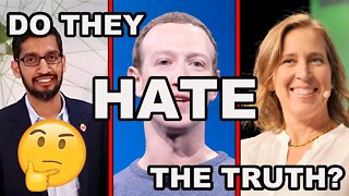 "Hate Speech": What If The Big Tech Censors Hate The Truth?