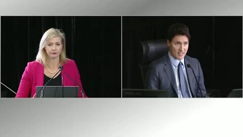 Eva Chipiuk (Freedom Convoy Rep.) Questions Justin Trudeau at EMA (POEC) hearing 2022-11-25
