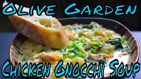 Chicken & Gnocchi Soup ( Olive Garden )