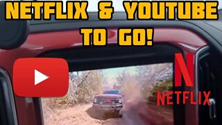 Netflix and YouTube On The Go | Go From Wired to Wireless Apple Carplay/Android Auto!