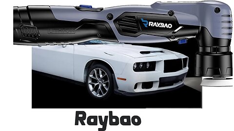 Mini Polisher, RAYBAO 2/1.5 inch Cordless Polisher with 2pcs 2.0Ah Battery, 6 Speeds