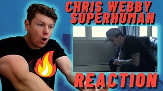 CHRIS WEBBY - SUPERHUMAN | WEBBY WAS BORN TO RAP!!((IRISH GUY REACTION!!))